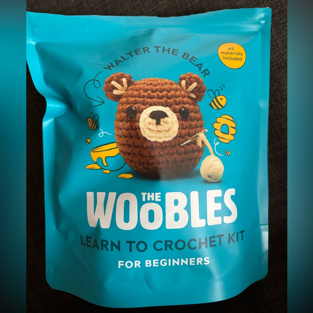 Walter the Bear Crochet Kit “The Woobles”